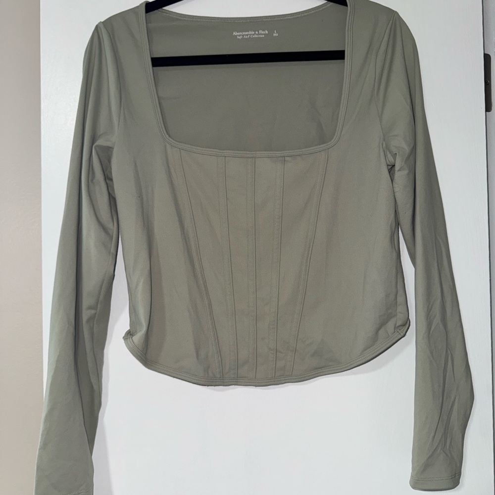 Abercrombie & Fitch Sage Long Sleeve Bodysuit